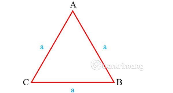 Công thức tính chu vi tam giác đều là gì?
