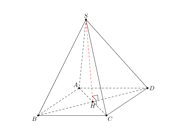 Hình chóp đều là hình chóp có các mặt bên là tam giác cân