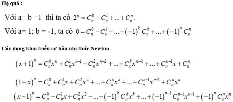 Công thức khai triển nhị thức Newton hay nhất? (ảnh 4)