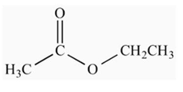 công thức cấu tạo của etyl axetat